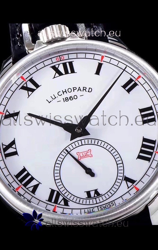 Chopard Louis-Ulysse The Tribute Stainless Steel White Dial Replica 6