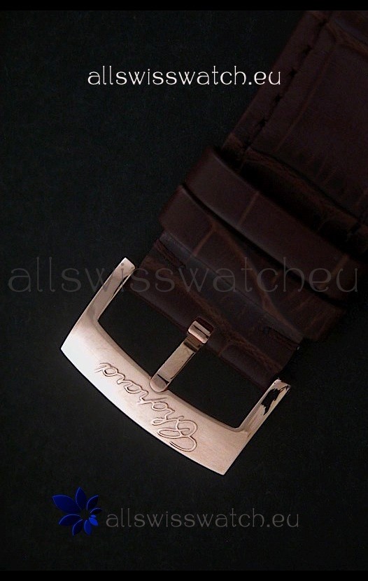 IMG_9081 Chopard Happy Sportin Brown Strap Replica 6