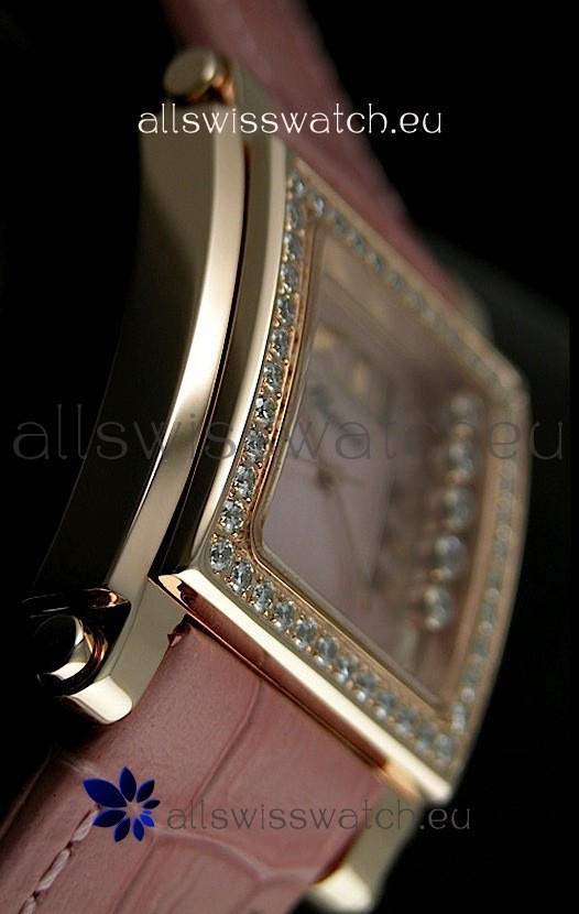 IMG_9081 Chopard Happy Sportin Pink Strap Replica 6
