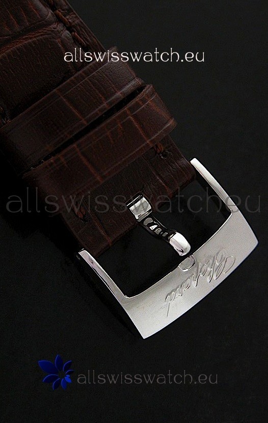 IMG_9081 Chopard Happy Sportin Brown Strap Replica 6