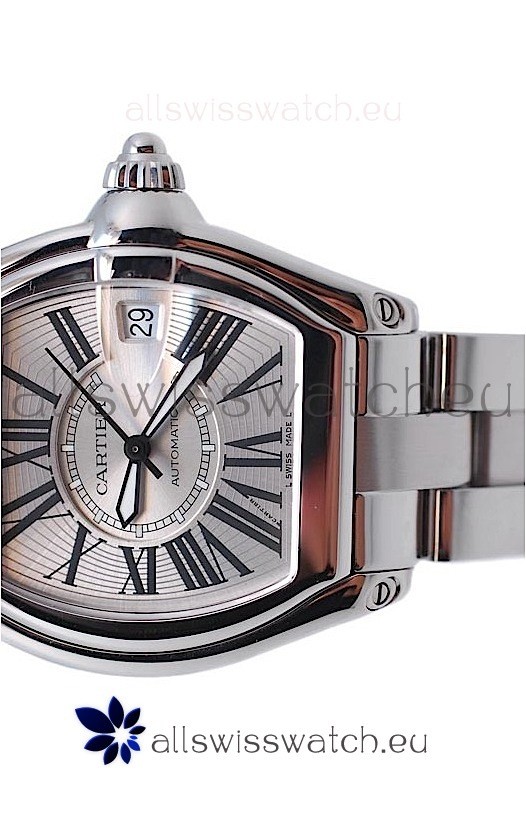 IMG_9081 Cartier Roadster Ladies in Silver Dial Replica 6