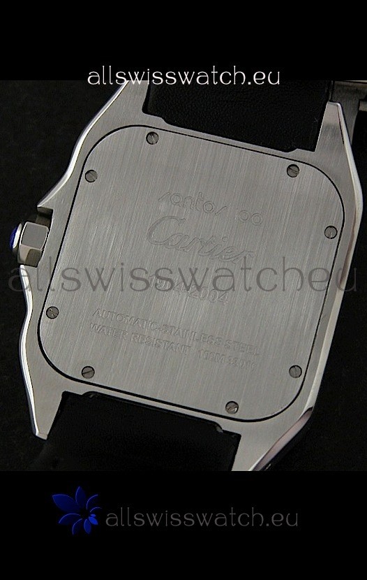 IMG_9081 Cartier Santos inin White Dial Replica 6