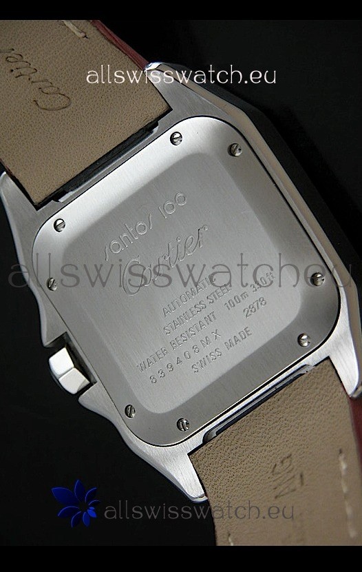 IMG_9081 Cartier Santos inWhite Dial Replica 6