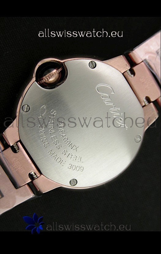 Cartier Ladies in Rose Gold Casing Replica 6
