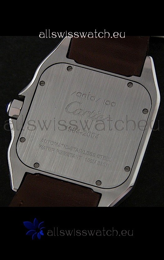 IMG_9081 Cartier Santos inin White Dial Replica 6