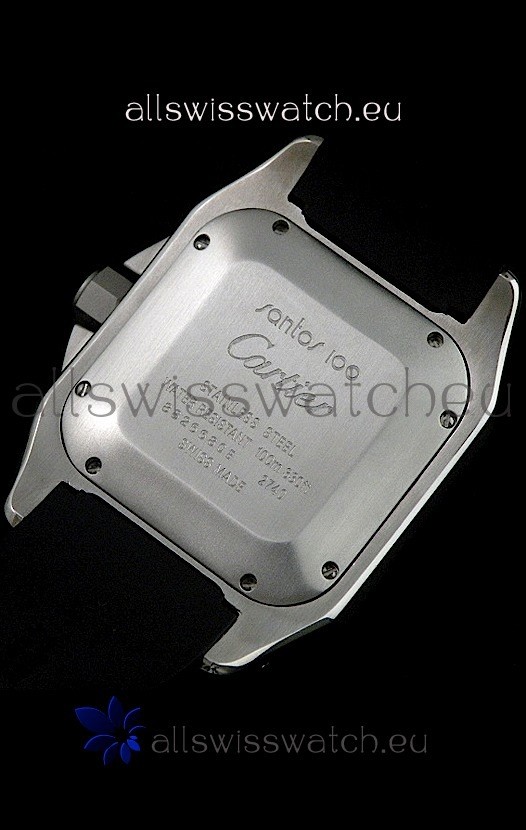 IMG_9081 Cartier Santos 100Titanium Bezel Replica 6
