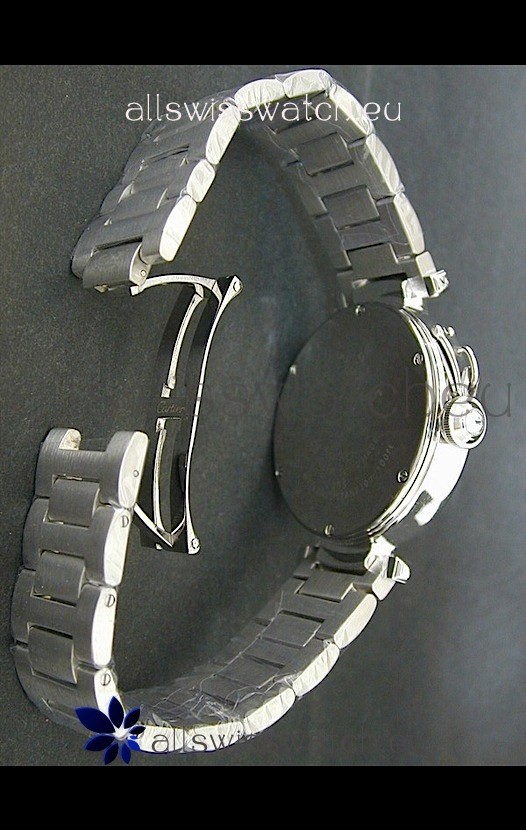 IMG_9081 Cartier Pasha de Automatic in White Dial Replica 6