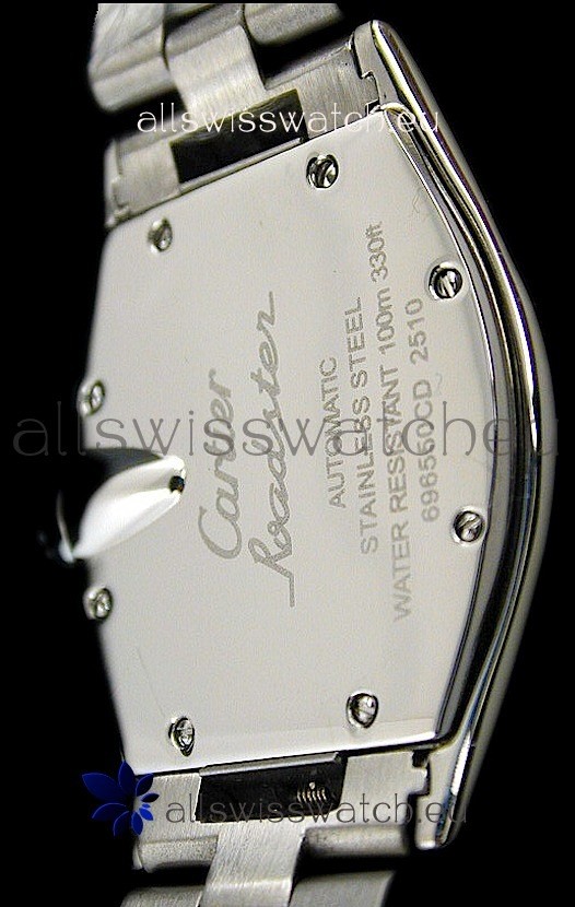 IMG_9081 Cartier Roadster Automatic in Black Dial Replica 6
