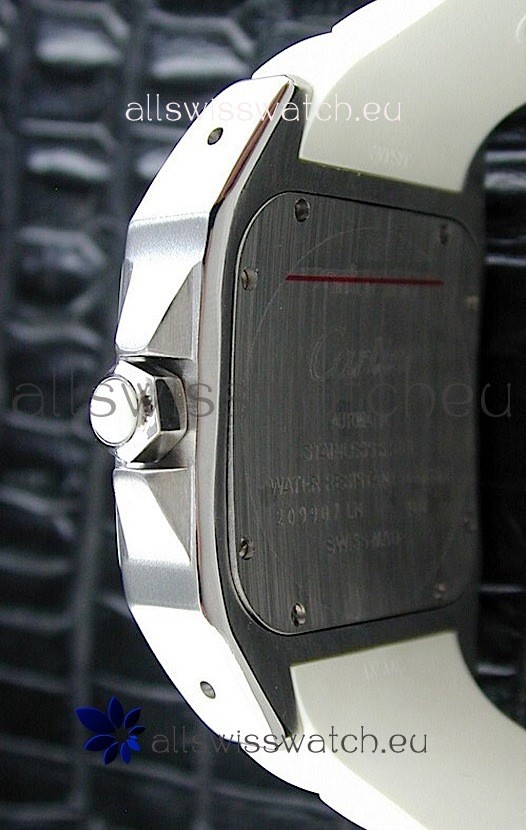 IMG_9081 Cartier Santosin White Dial Replica 6