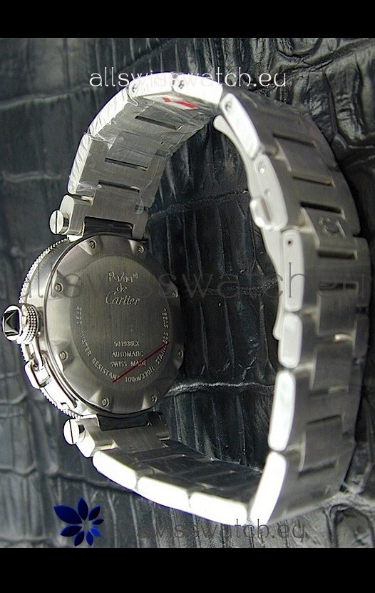 IMG_9081 Cartier Pasha dein Black Dial Replica 6