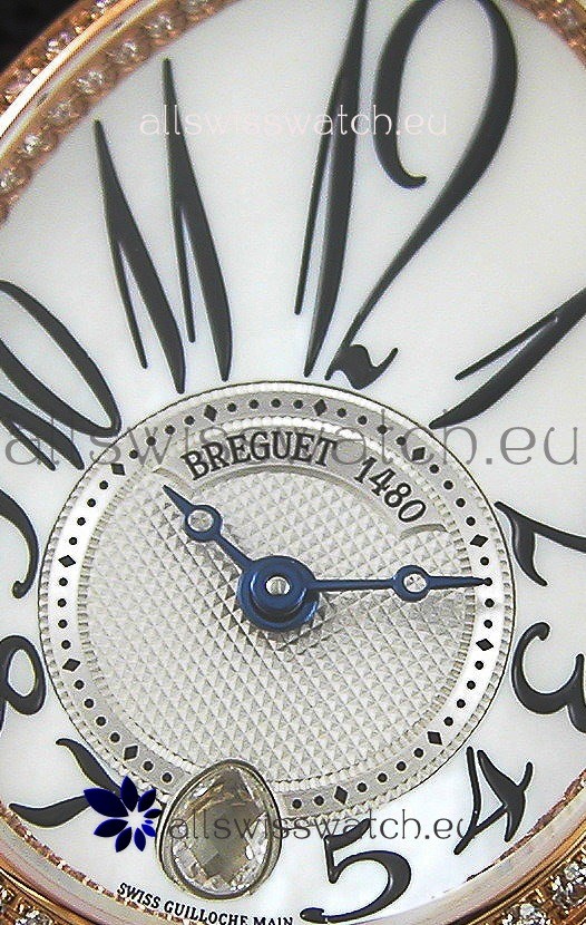 IMG_9081 Breguet Reine De Naples Ladies 1:1 Rose Gold Replica 6