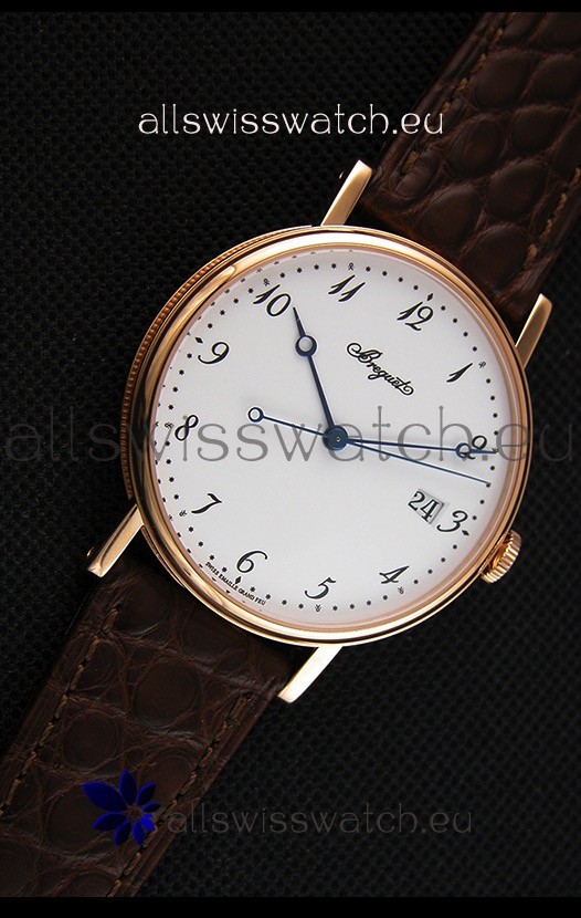 Breguet Classique 5177BA/29/9V6 Rose Gold with Arabic Markers Replica 6