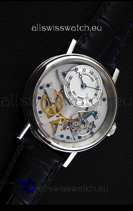 IMG_9081 Breguet Tradition 7057BB/11/9W6 Pink Gold Dual Tourbillon 1:1 Mirror Replica 6
