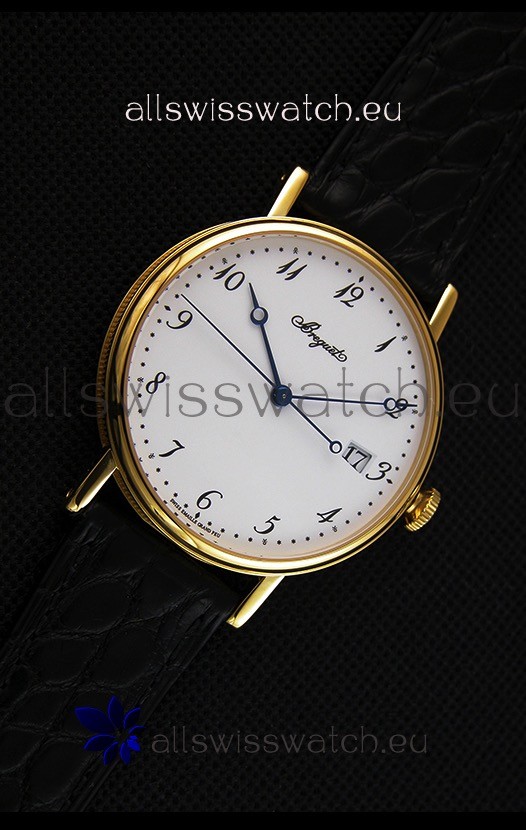 IMG_9081 Breguet Classique 5177BA/29/9V6 Yellow Gold with Arabic Markers Replica 6