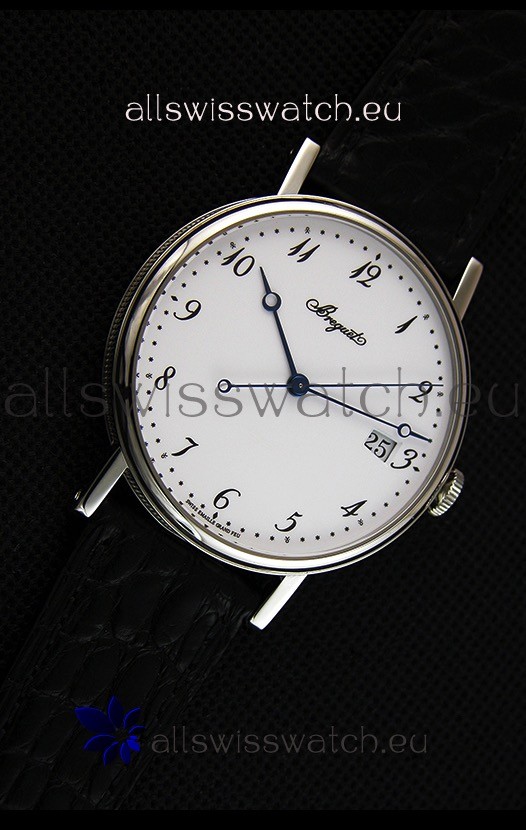 IMG_9081 Breguet Classique 5177BB/29/9V6 Stainless Steel with Roman Hour Markers Replica 6
