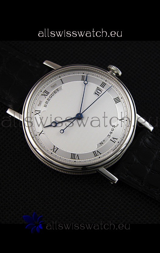 IMG_9081 Breguet Classique 5177BB/15/9V6 Stainless Steel with Roman Hour Markers Replica 6