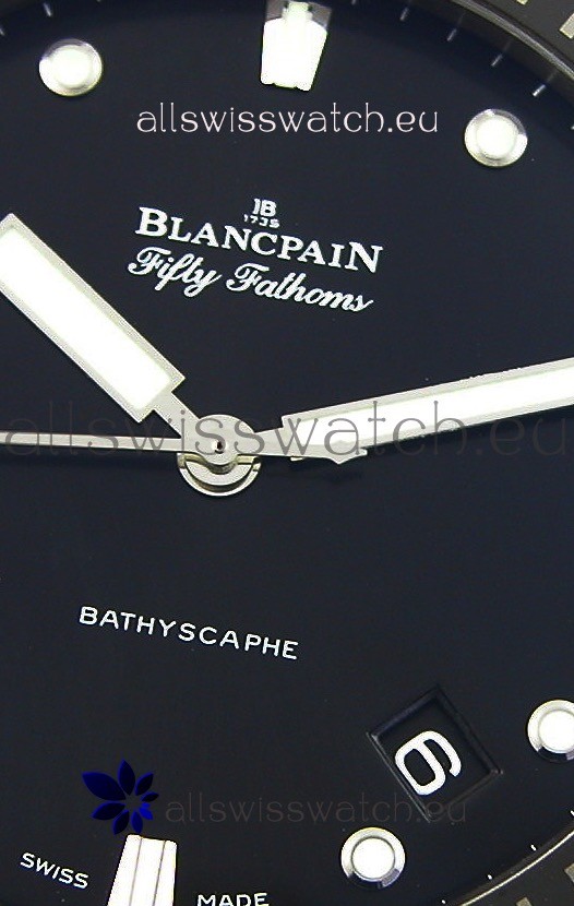 IMG_9081 Blancpain Fifty Fathoms BATHYSCAPHE Titanium Edition 1:1 Replica 6