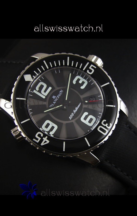 IMG_9081 Blancpain 500 Phatoms Special Editionin Black Dial Replica 6