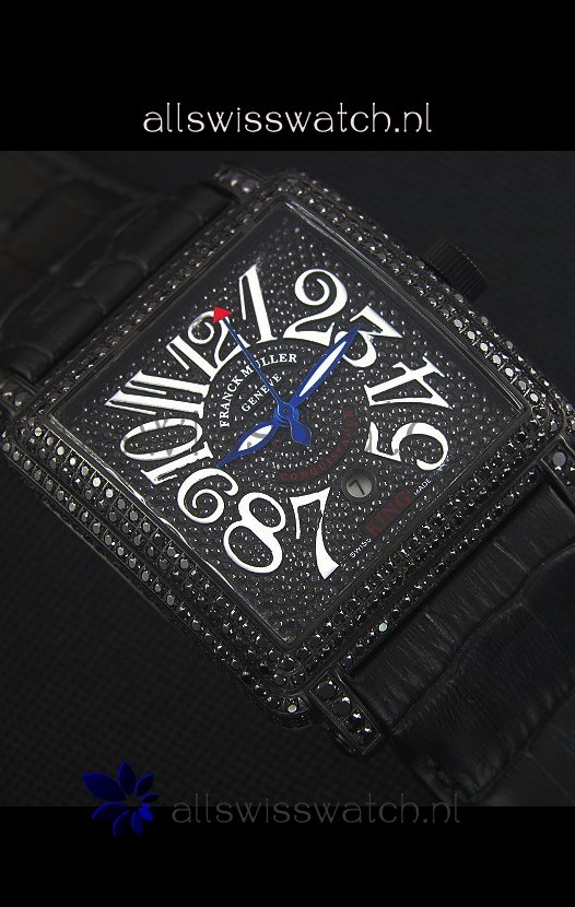 IMG_9081 Franck Muller Conquistador King Automaticin Black PVD Case Replica 6
