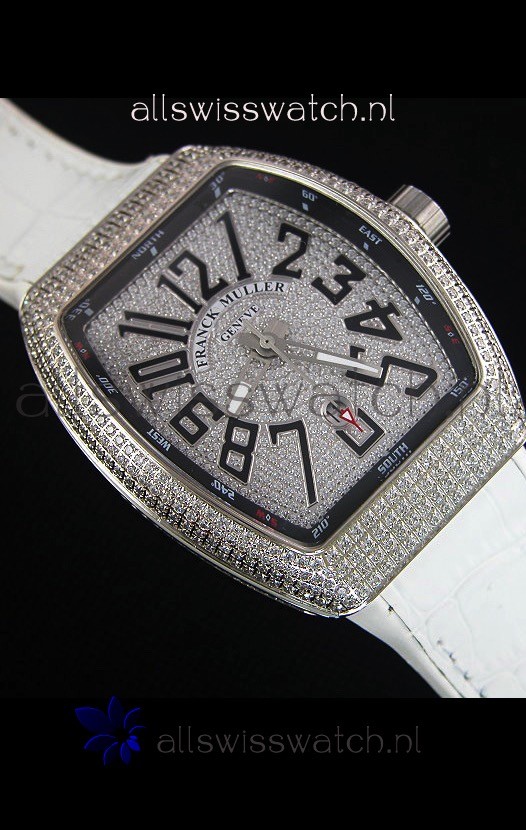 IMG_9081 Franck Muller Vanguardin Diamonds Encrusted Dial Replica 6