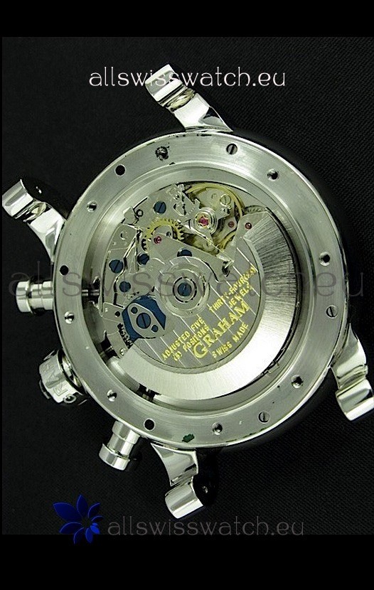 IMG_9081 Graham Chronograph Swordfishin Orange Strap Replica 6