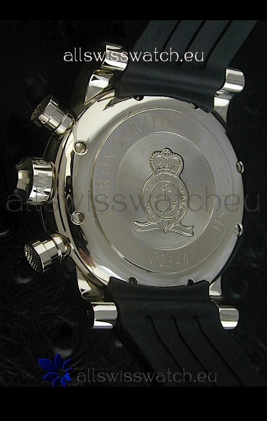 Graham Chronograph Swordfishin Black Dial Replica 6