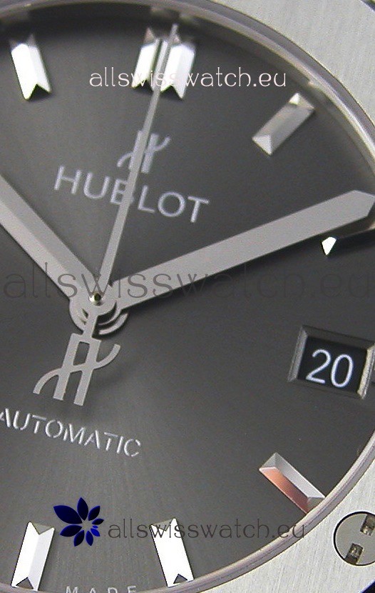 IMG_9081 Hublot Big Bang Classic Fusion 38MM 1:1 Mirror Grey Dial Replica 6
