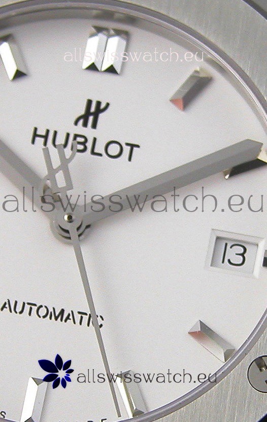 IMG_9081 Hublot Big Bang Classic Fusion 38MM 1:1 Mirror White Dial Replica 6