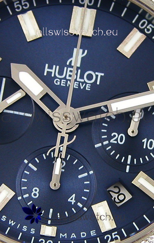 Hublot Big Bang Blue Steel Blue Dial1:1 Mirror Replica 6