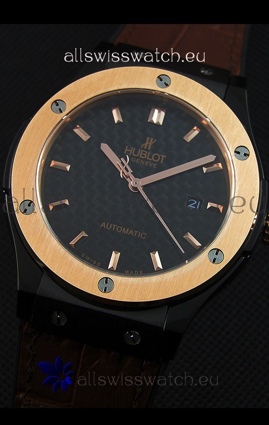 Hublot Classic Fusion Ceramic King Gold- 1:1 Mirror Replica 6
