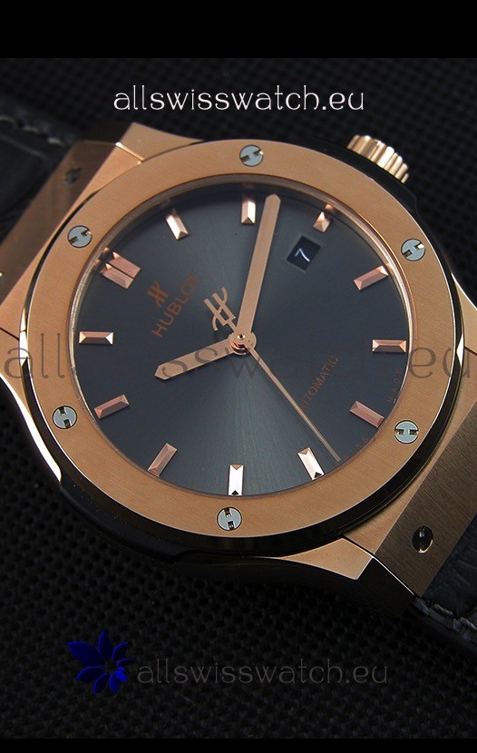 IMG_9081 Hublot Classic Fusion Racing Grey King Gold- 1:1 Mirror Replica 6