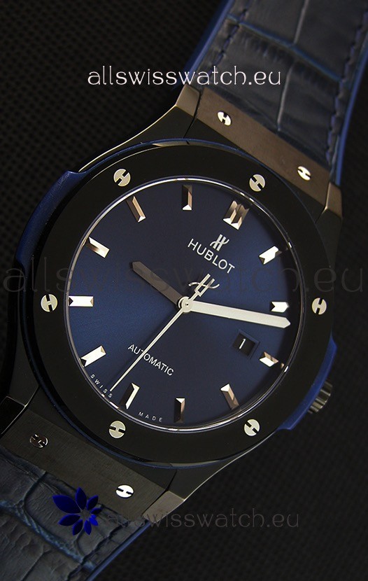 Hublot Classic Fusion Ceramic Blue- 1:1 Mirror Replica 6