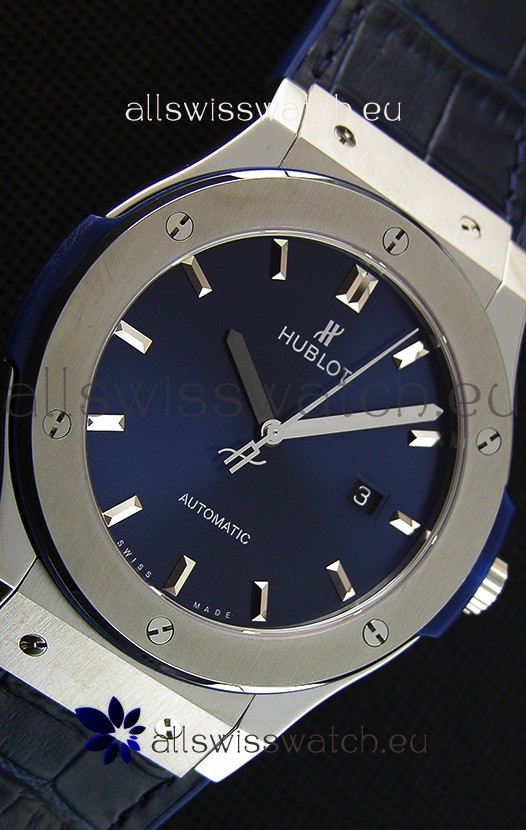 IMG_9081 Hublot Classic Fusion Blue Titanium- 1:1 Mirror Replica 6