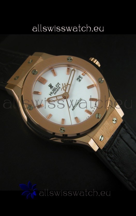 IMG_9081 Hublot Classic Fusion 39MM Rose Gold Replica 6