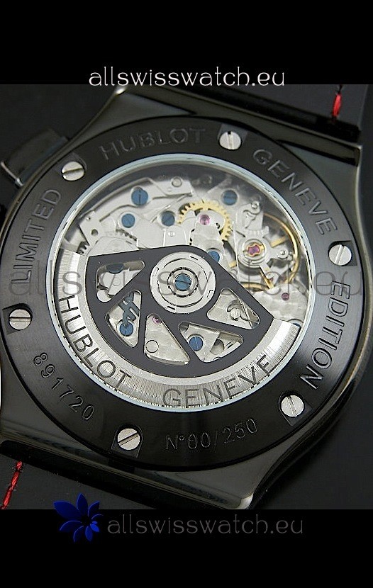 IMG_9081 Hublot Big Bang Classic Fusion PVD in Red Strap Replica 6