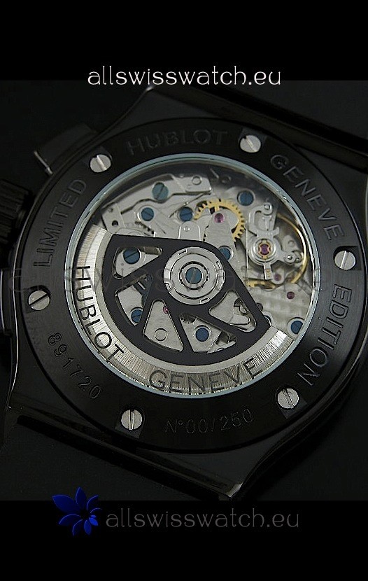 Hublot Big Bang Classic Fusion PVD in Black Strap Replica 6