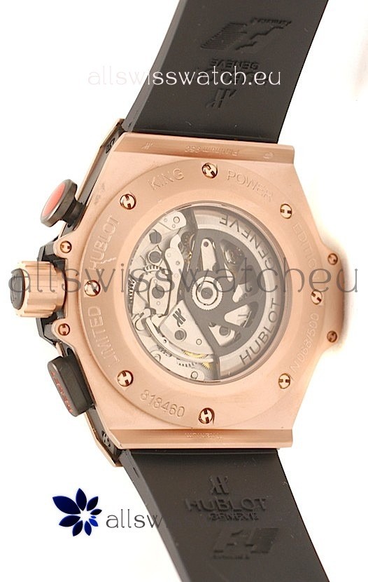 IMG_9081 Hublot F1 King Power Zirconium Chronograph Limited Edition in Pink Gold Replica 6