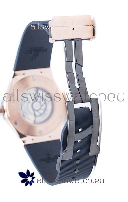 IMG_9081 Hublot Classic Fusion Rose Gold in Pink Gold Replica 6