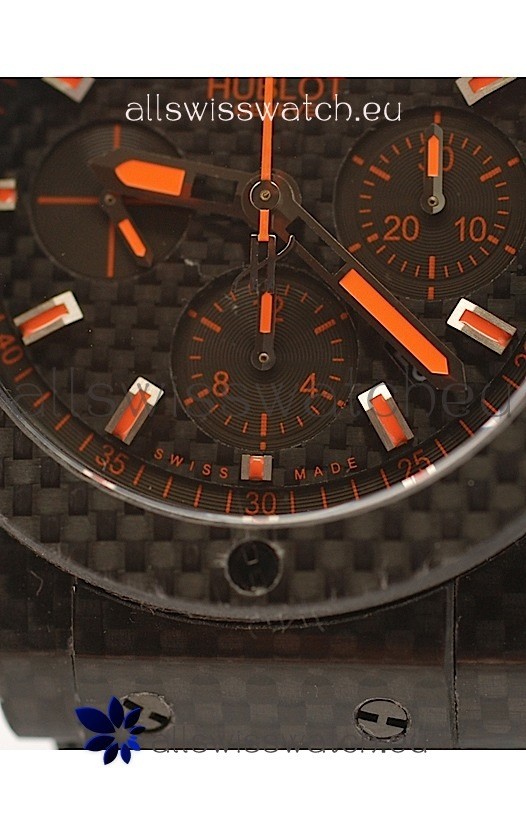 IMG_9081 Hublot Big Bang All Carbonin Orange Replica 6
