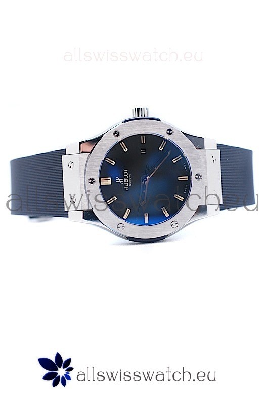 IMG_9081 Hublot Classic Fusion Silver in Steel Case Replica 6