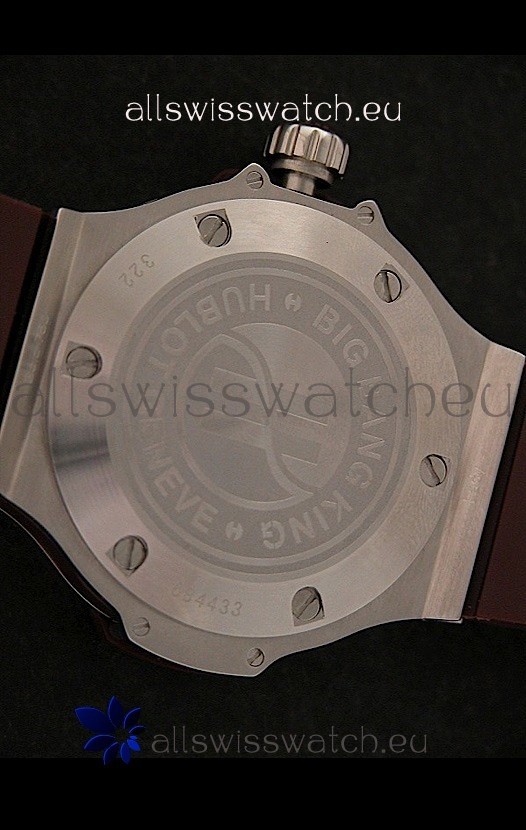 IMG_9081 Hublot Big Bang King Quartz in Checkered Brown Dial Replica 6