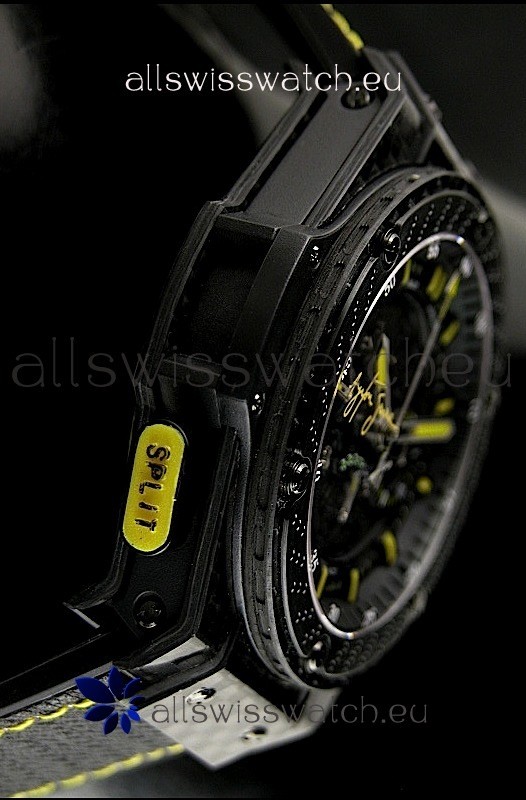 IMG_9081 Hublot Big Bang Ayrton Senna Full Carbon Casing Replica 6
