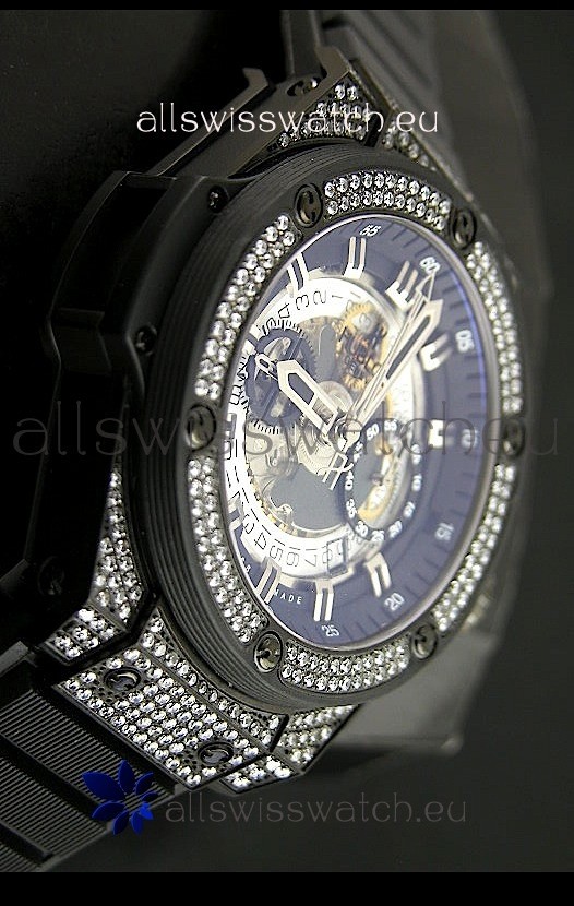 Hublot Big Bang King Power PVD Casing with Diamonds Replica 6
