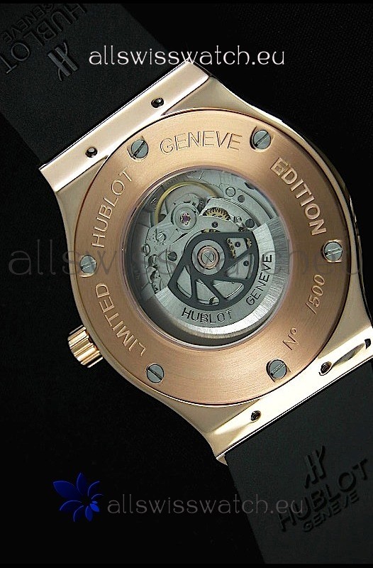IMG_9081 Hublot Fusion Bang in Rose Gold Casing with Black Carbon Dial Replica 6