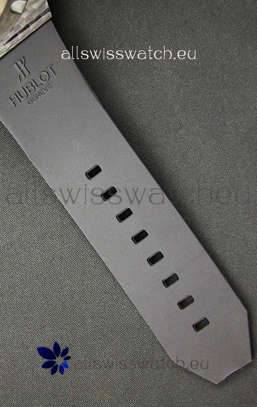 IMG_9081 Hublot Diver 4000mFull Carbon Black Dial Replica 6