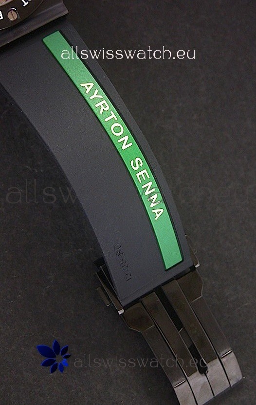 IMG_9081 Hublot Big Bang Ayrton Senna Ceramic Case Type II Replica 6