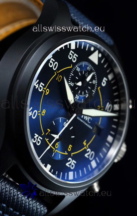 IMG_9081 IWC Pilot's Chronograph IW389008 Blue Angels Edition 1:1 Mirror Replica 6