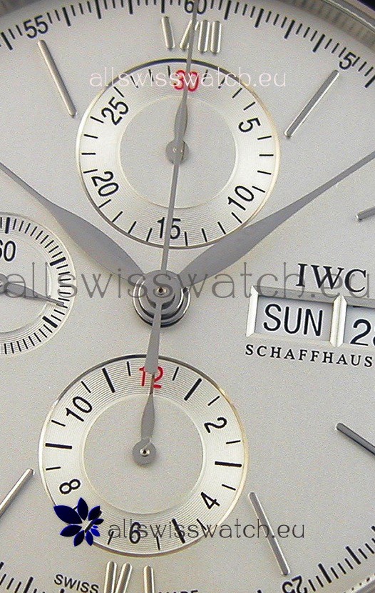 IMG_9081 IWC Portofino Chronograph IW391007 White Dial 1:1 Mirror Replica 6