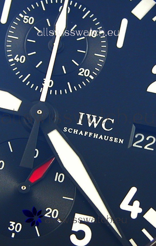 IMG_9081 IWC Pilot's Top Gun Chronograph IW389001 1:1 Ceramic Case Ultimate Mirror Replica 6