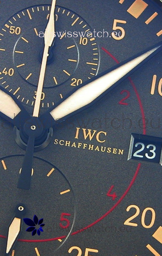 IMG_9081 IWC Pilot's Chronograph Top Gun Miramar IW389002 Ceramic Anthracite Dial 1:1 Mirror Replica 6